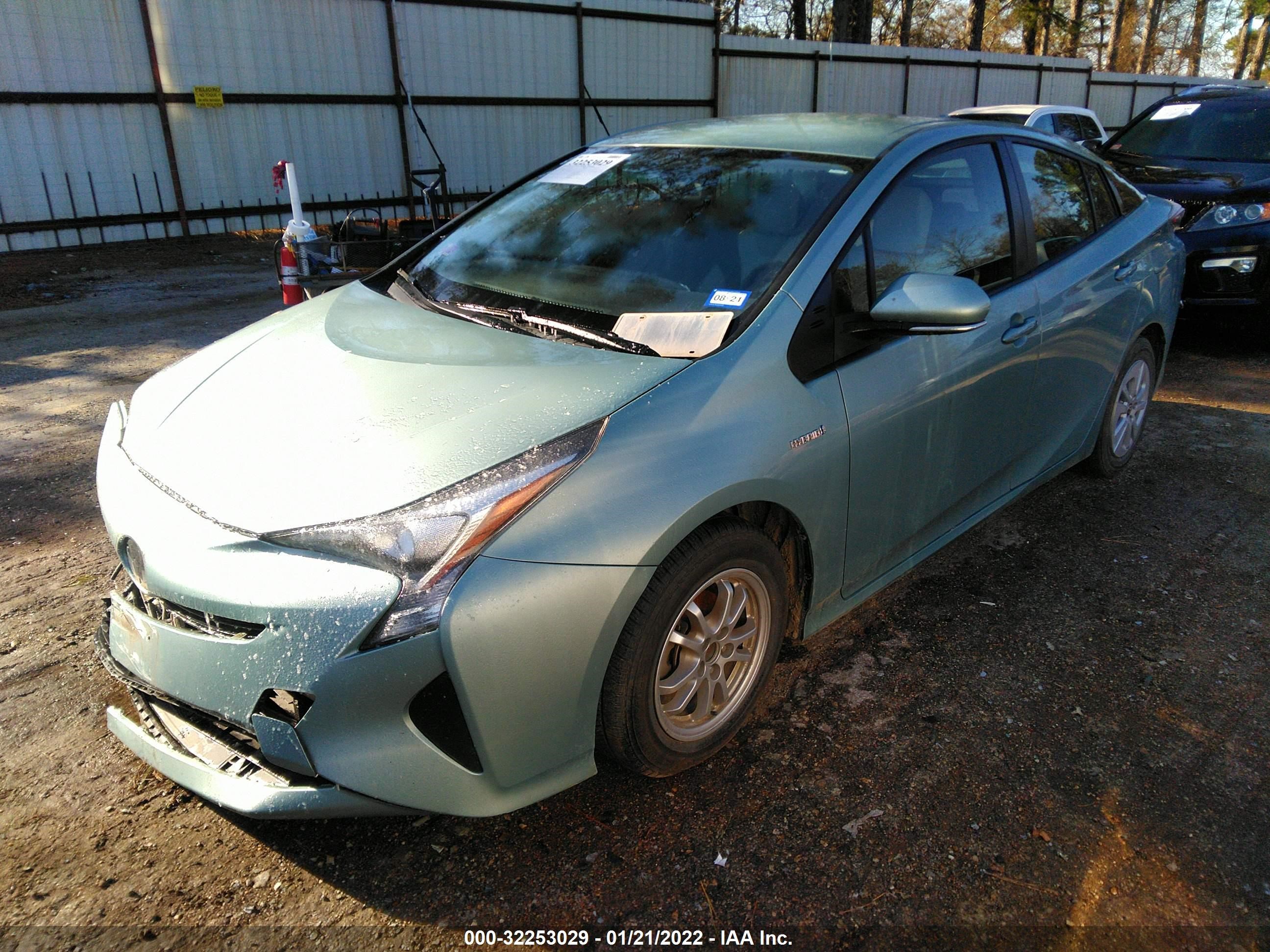 Photo 1 VIN: JTDKBRFU0G3527711 - TOYOTA PRIUS 