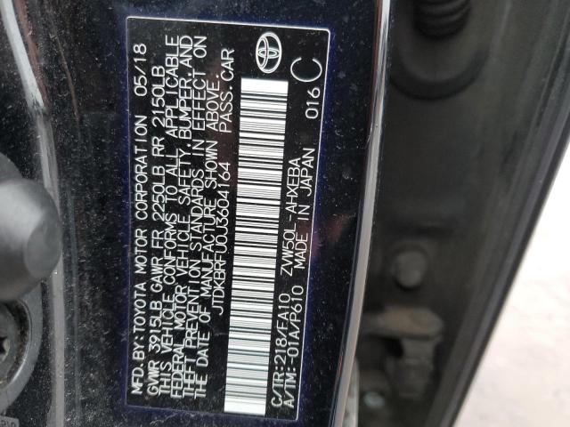 Photo 11 VIN: JTDKBRFU0J3604164 - TOYOTA PRIUS 