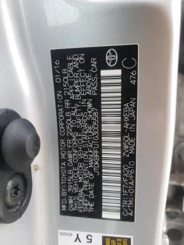 Photo 11 VIN: JTDKBRFU1G3005587 - TOYOTA PRIUS 