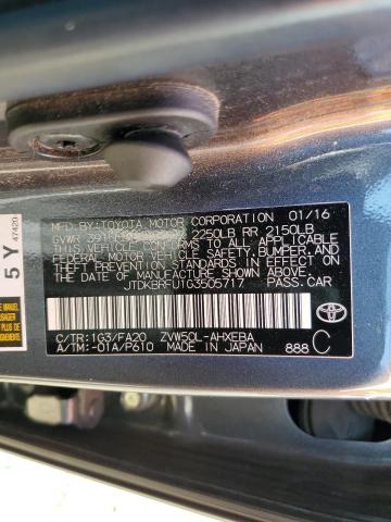 Photo 12 VIN: JTDKBRFU1G3505717 - TOYOTA PRIUS 