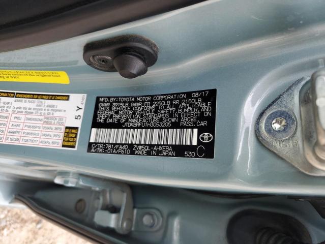 Photo 12 VIN: JTDKBRFU1H3053205 - TOYOTA PRIUS 