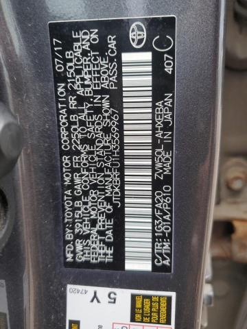 Photo 11 VIN: JTDKBRFU1H3569967 - TOYOTA PRIUS 