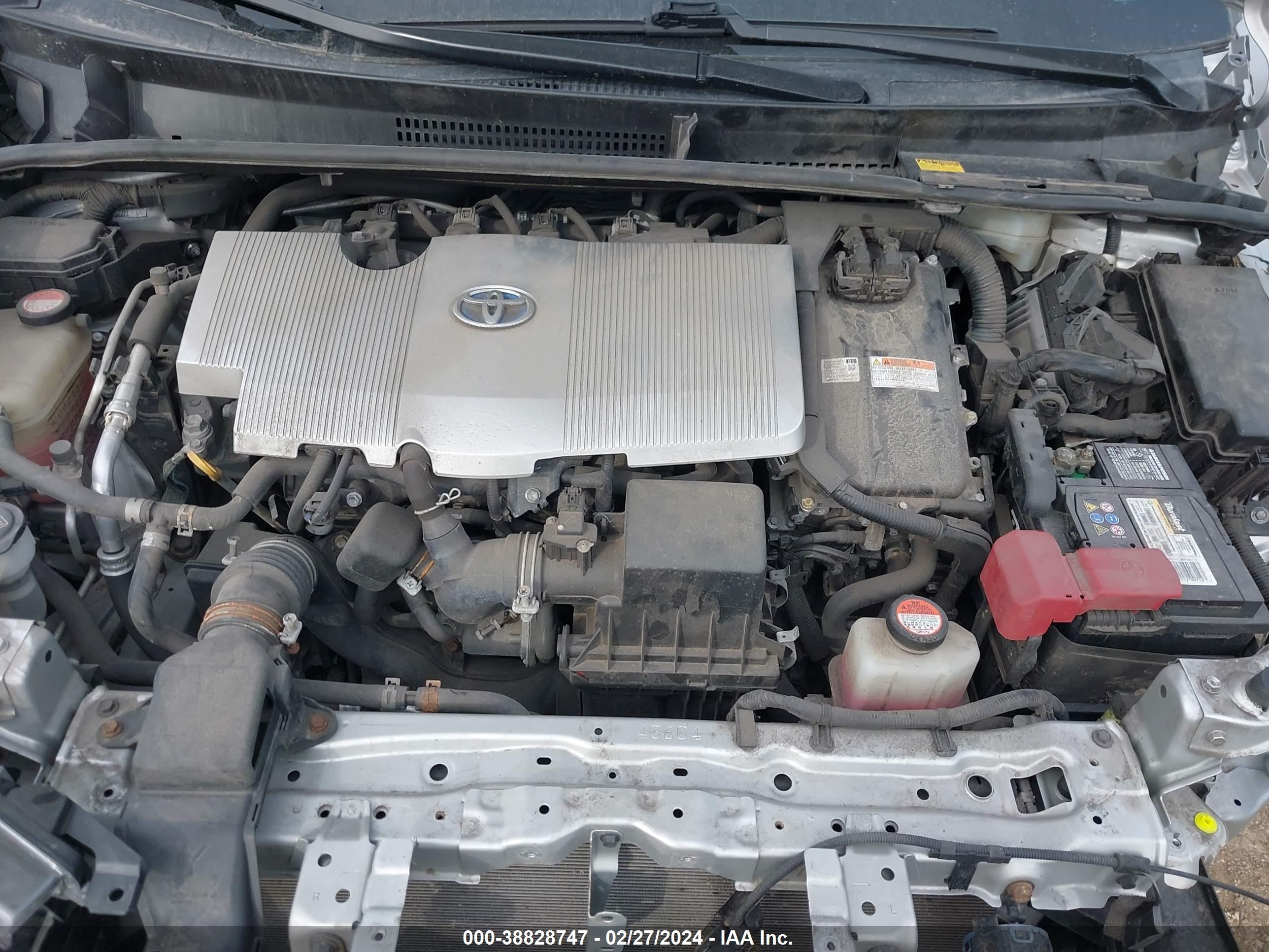 Photo 9 VIN: JTDKBRFU2G3012404 - TOYOTA PRIUS 