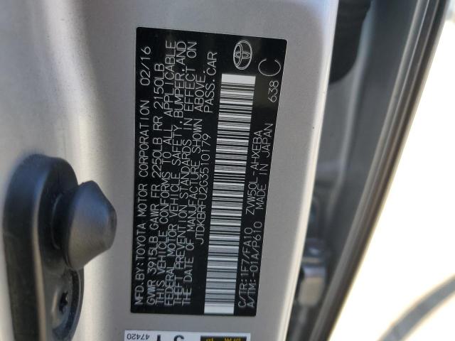 Photo 11 VIN: JTDKBRFU2G3510179 - TOYOTA PRIUS 