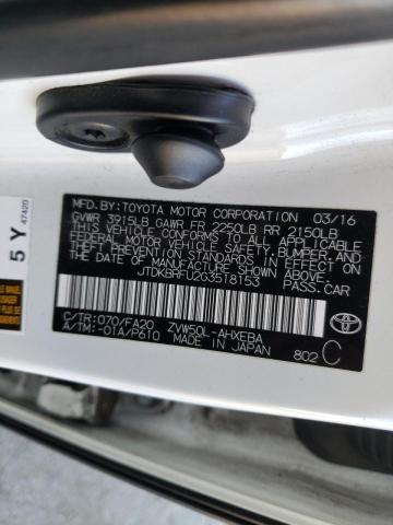 Photo 9 VIN: JTDKBRFU2G3518153 - TOYOTA PRIUS 