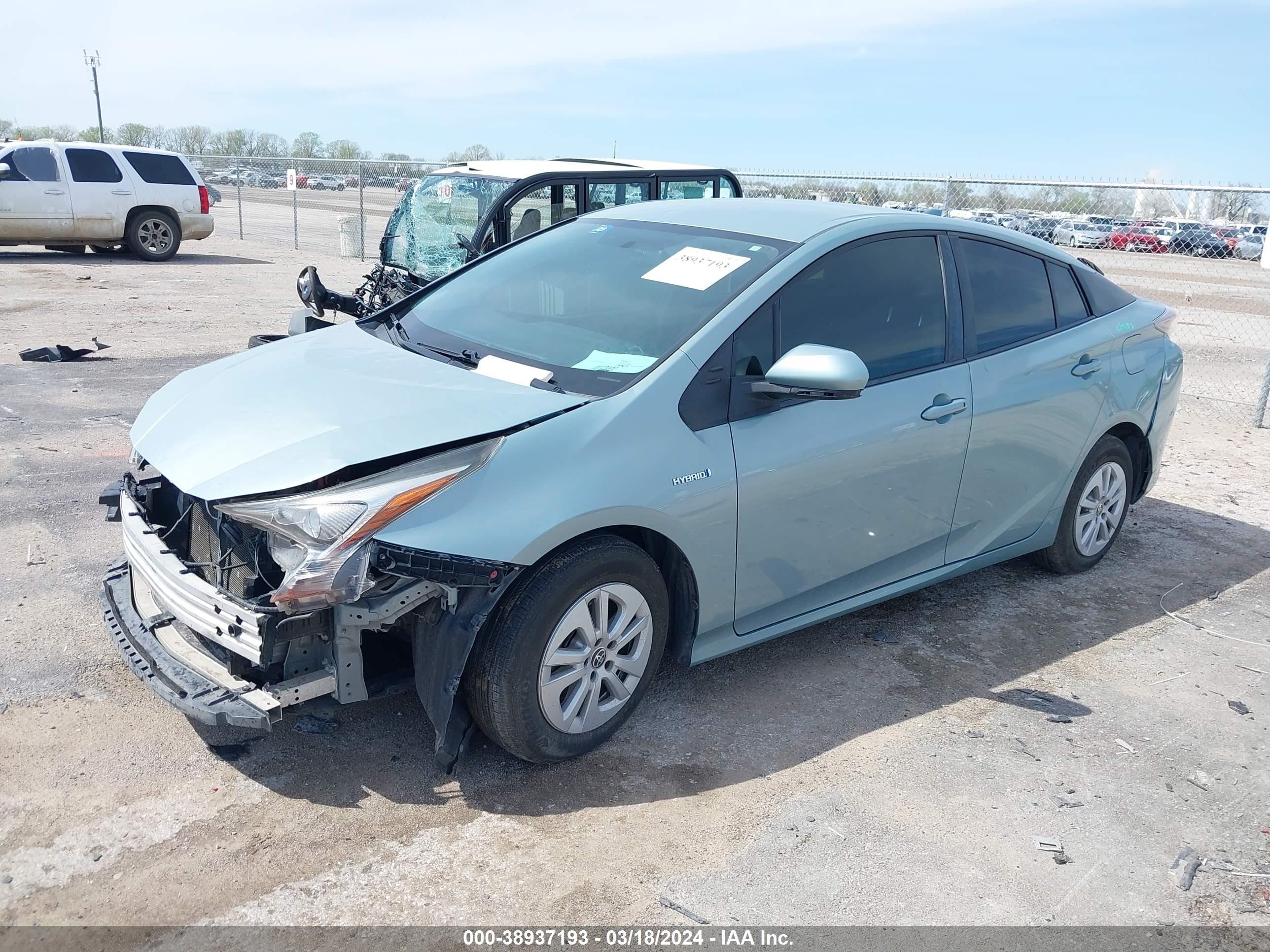 Photo 1 VIN: JTDKBRFU2G3523918 - TOYOTA PRIUS 