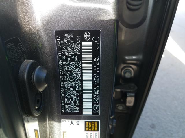 Photo 9 VIN: JTDKBRFU2H3575325 - TOYOTA PRIUS 