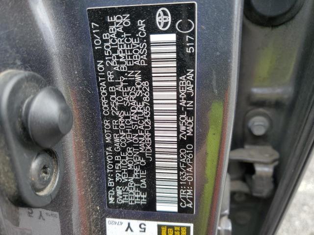 Photo 11 VIN: JTDKBRFU2H3578628 - TOYOTA PRIUS 