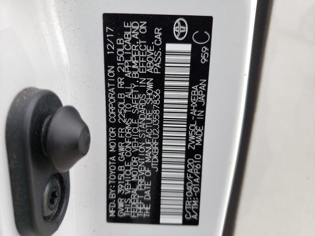 Photo 11 VIN: JTDKBRFU2J3587836 - TOYOTA PRIUS 