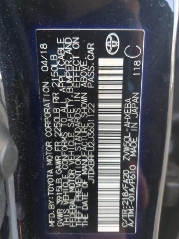 Photo 11 VIN: JTDKBRFU2J3601122 - TOYOTA PRIUS 