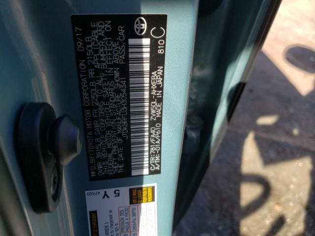 Photo 11 VIN: JTDKBRFU3H3054341 - TOYOTA PRIUS 