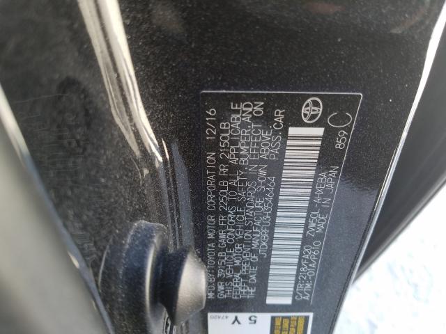 Photo 9 VIN: JTDKBRFU3H3546464 - TOYOTA PRIUS 