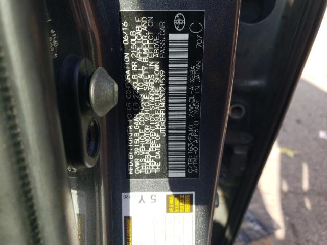 Photo 12 VIN: JTDKBRFU4G3021539 - TOYOTA PRIUS 