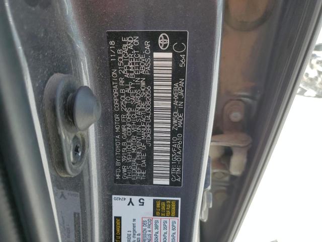 Photo 12 VIN: JTDKBRFU4J3082056 - TOYOTA PRIUS 