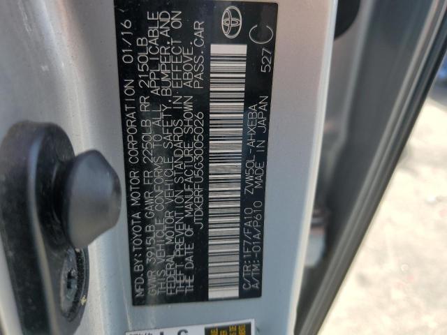 Photo 11 VIN: JTDKBRFU5G3005026 - TOYOTA PRIUS 