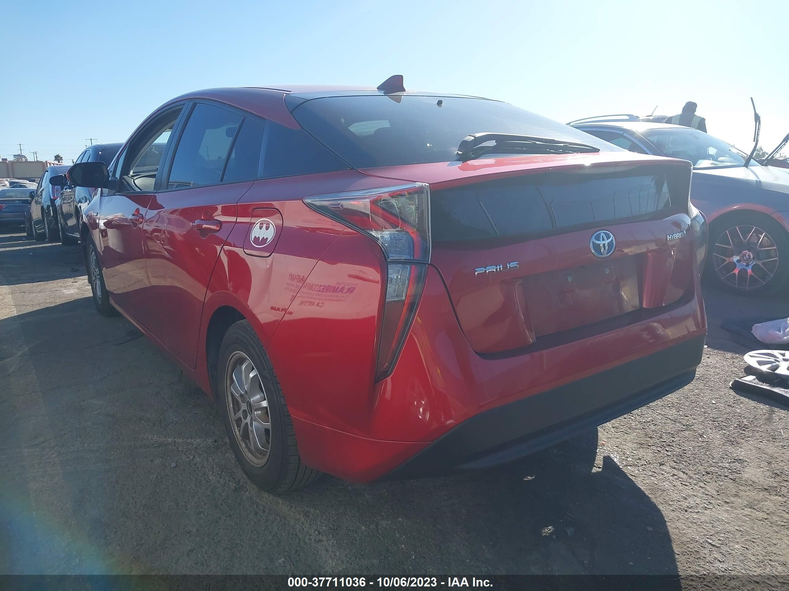 Photo 2 VIN: JTDKBRFU5G3514596 - TOYOTA PRIUS 