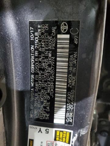 Photo 12 VIN: JTDKBRFU5H3577974 - TOYOTA PRIUS 