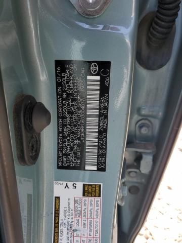 Photo 11 VIN: JTDKBRFU6G3004077 - TOYOTA PRIUS 