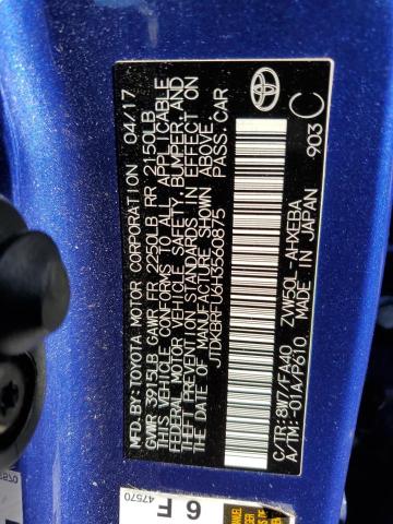 Photo 11 VIN: JTDKBRFU6H3560875 - TOYOTA PRIUS 