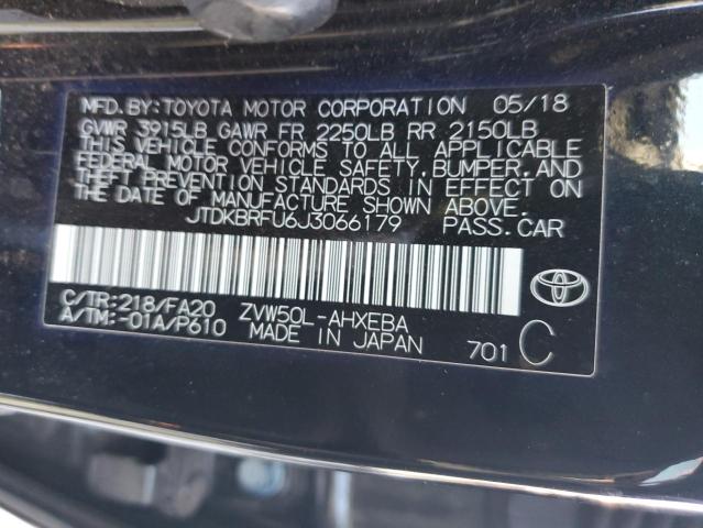 Photo 12 VIN: JTDKBRFU6J3066179 - TOYOTA PRIUS 