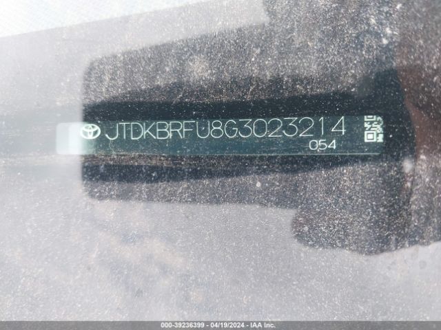 Photo 8 VIN: JTDKBRFU8G3023214 - TOYOTA PRIUS 