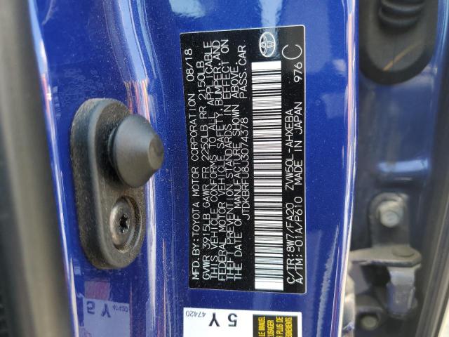 Photo 12 VIN: JTDKBRFU8J3074378 - TOYOTA PRIUS 