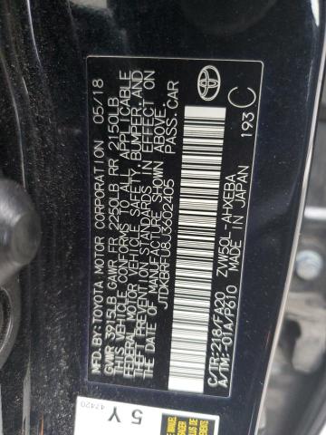 Photo 11 VIN: JTDKBRFU8J3602405 - TOYOTA PRIUS 