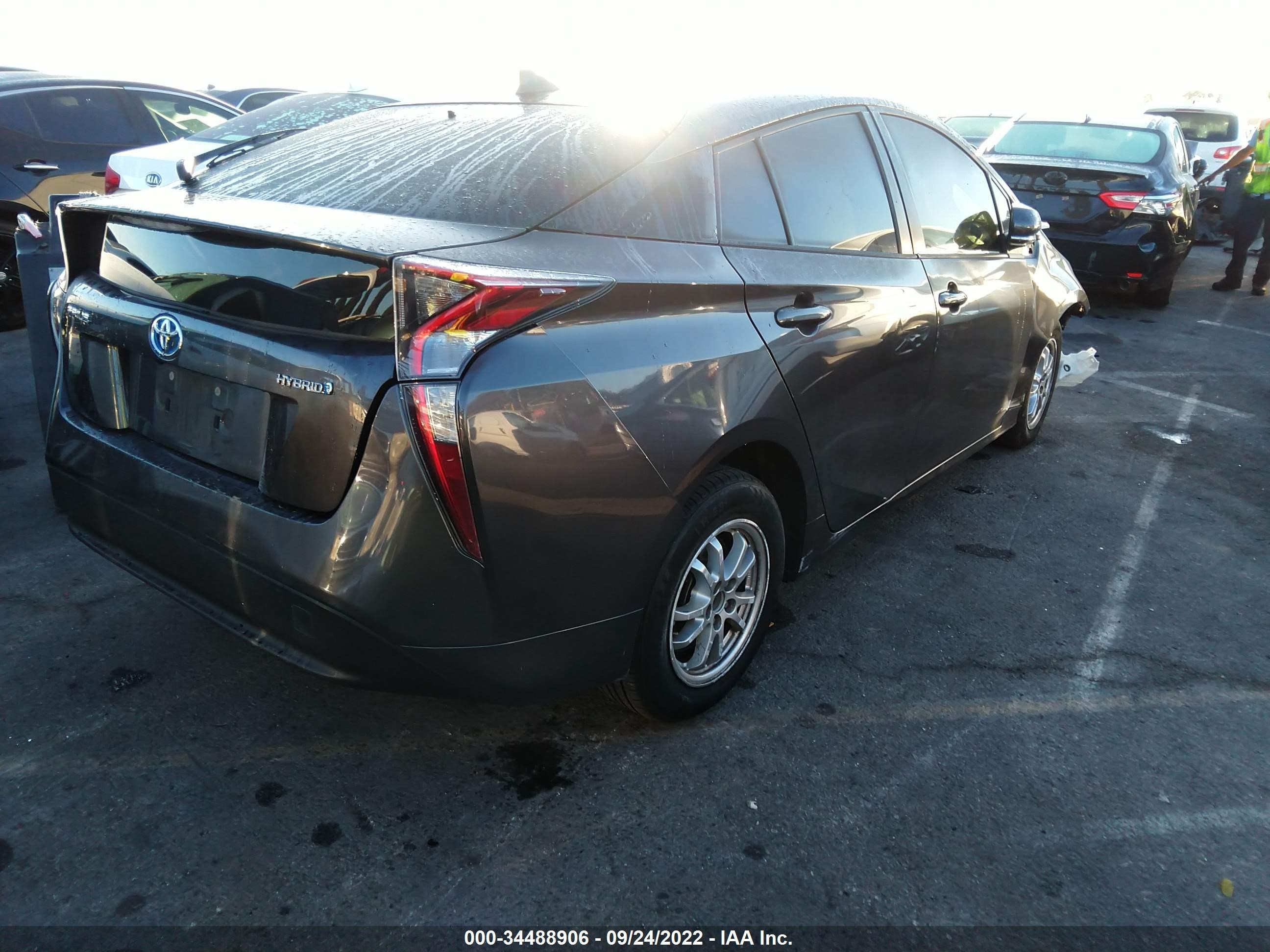 Photo 3 VIN: JTDKBRFU9G3015073 - TOYOTA PRIUS 