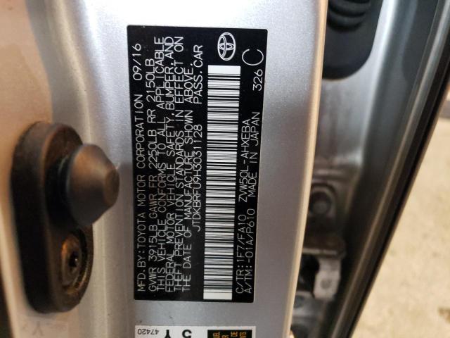 Photo 12 VIN: JTDKBRFU9H3031128 - TOYOTA PRIUS 