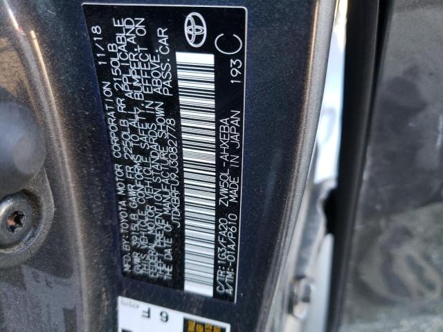 Photo 9 VIN: JTDKBRFU9J3082778 - TOYOTA PRIUS 