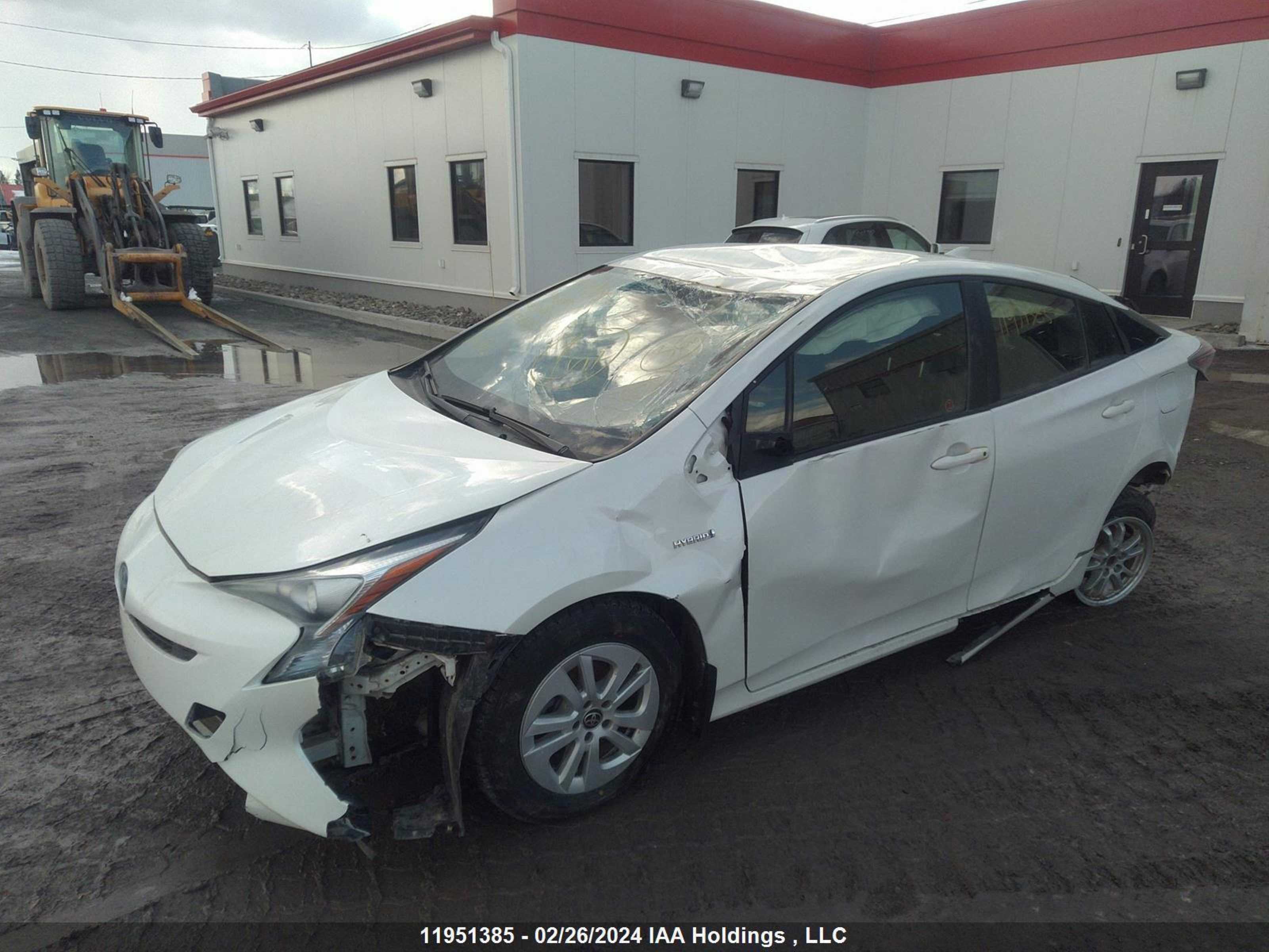 Photo 2 VIN: JTDKBRFUXG3001215 - TOYOTA PRIUS 