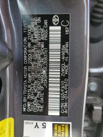 Photo 11 VIN: JTDKBRFUXJ3583761 - TOYOTA PRIUS 