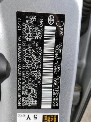 Photo 11 VIN: JTDKBRFUXJ3589009 - TOYOTA PRIUS 