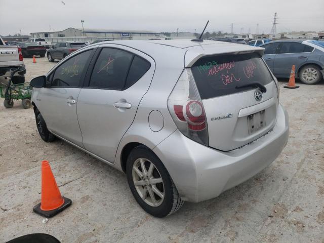 Photo 2 VIN: JTDKDTB30C1010628 - TOYOTA PRIUS C 