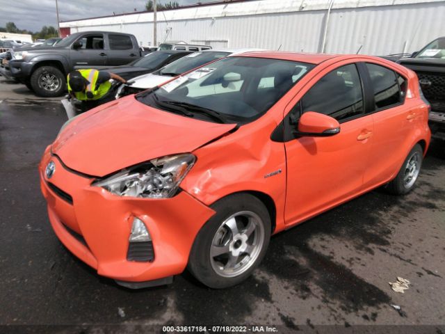 Photo 1 VIN: JTDKDTB30C1012265 - TOYOTA PRIUS C 