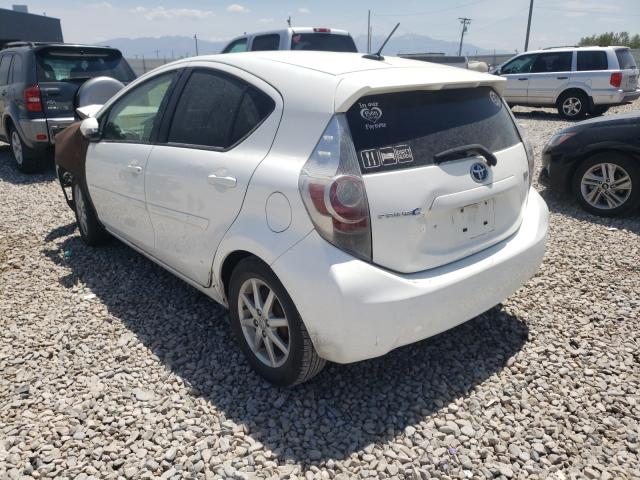 Photo 2 VIN: JTDKDTB30C1016039 - TOYOTA PRIUS C 