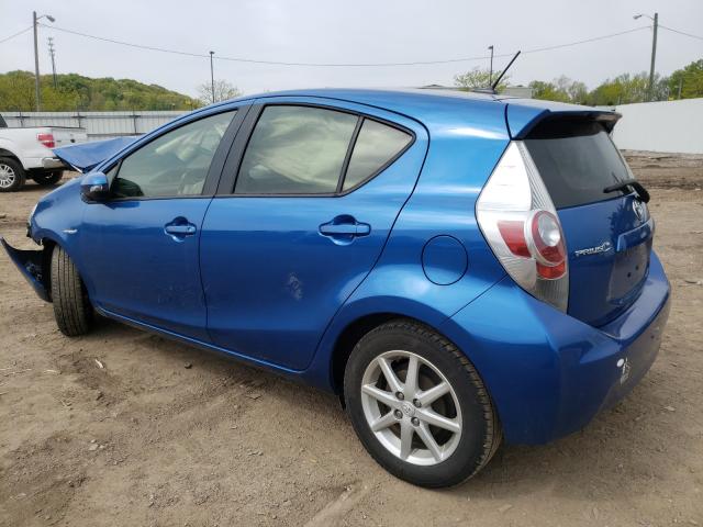 Photo 2 VIN: JTDKDTB30C1021077 - TOYOTA PRIUS C 