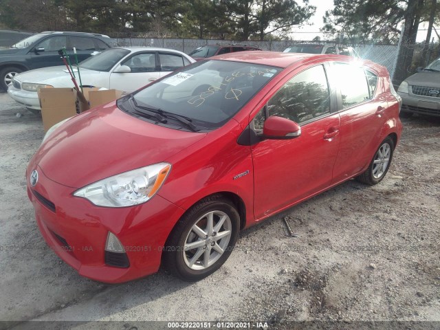 Photo 1 VIN: JTDKDTB30C1509168 - TOYOTA PRIUS C 