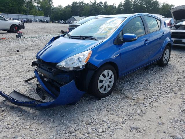 Photo 1 VIN: JTDKDTB30C1509204 - TOYOTA PRIUS C 