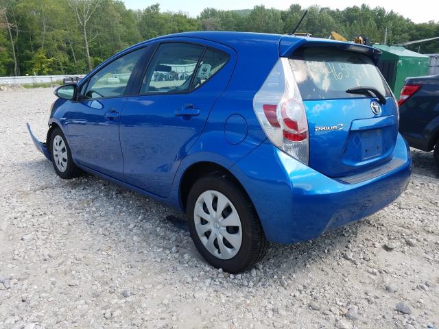 Photo 2 VIN: JTDKDTB30C1509204 - TOYOTA PRIUS C 