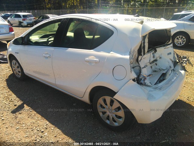 Photo 2 VIN: JTDKDTB30C1526052 - TOYOTA PRIUS C 