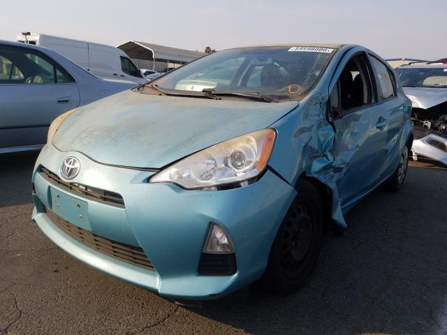 Photo 1 VIN: JTDKDTB30D1036275 - TOYOTA PRIUS C 