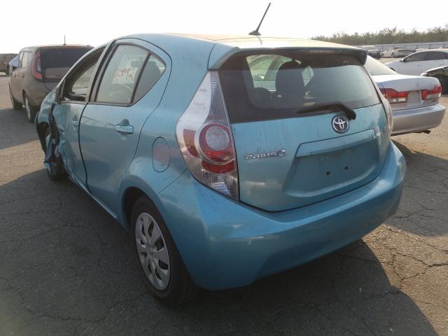 Photo 2 VIN: JTDKDTB30D1036275 - TOYOTA PRIUS C 