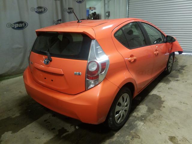 Photo 3 VIN: JTDKDTB30D1047745 - TOYOTA PRIUS C 