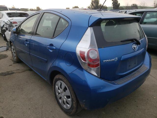 Photo 2 VIN: JTDKDTB30D1048104 - TOYOTA PRIUS C 