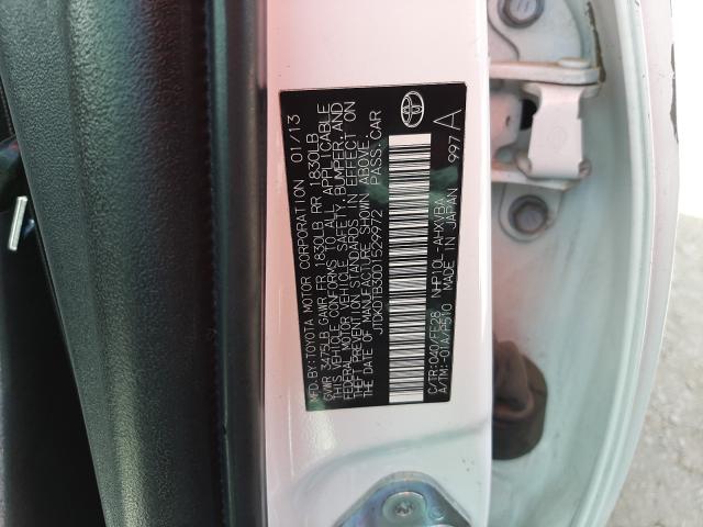 Photo 9 VIN: JTDKDTB30D1529972 - TOYOTA PRIUS C 