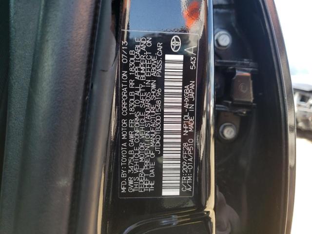 Photo 9 VIN: JTDKDTB30D1548196 - TOYOTA PRIUS C 