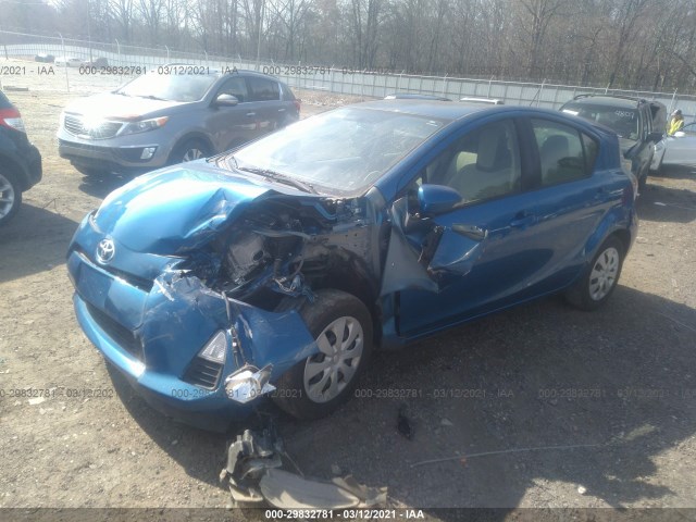 Photo 1 VIN: JTDKDTB30D1548215 - TOYOTA PRIUS C 