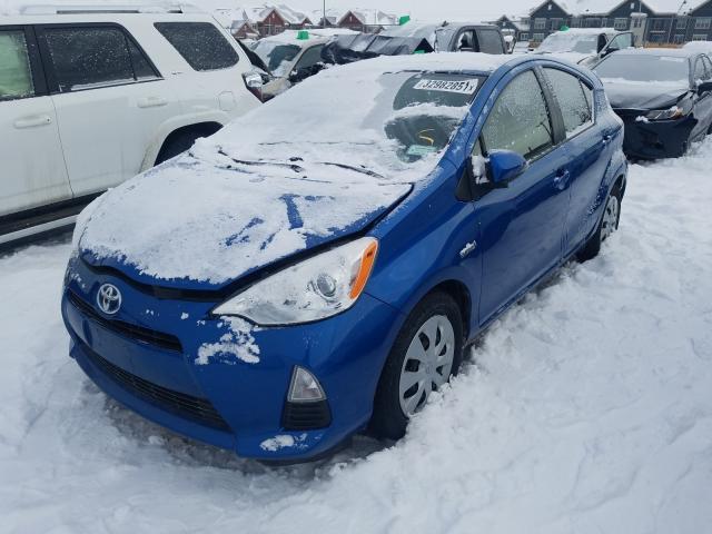 Photo 1 VIN: JTDKDTB30E1065762 - TOYOTA PRIUS C 