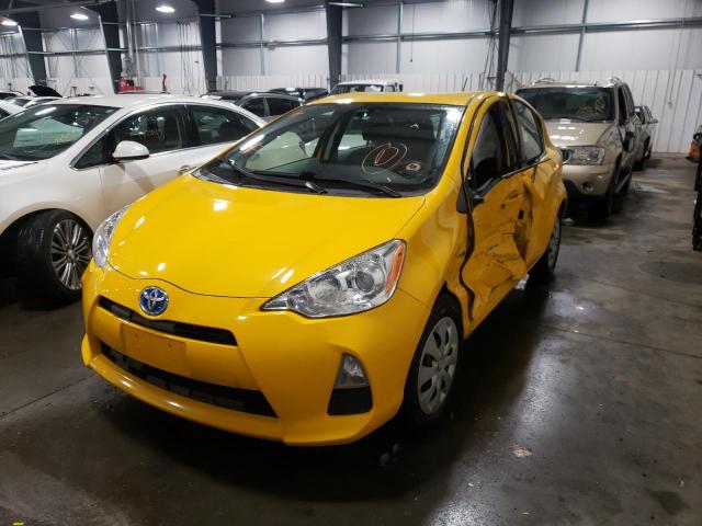 Photo 1 VIN: JTDKDTB30E1076079 - TOYOTA PRIUS C 